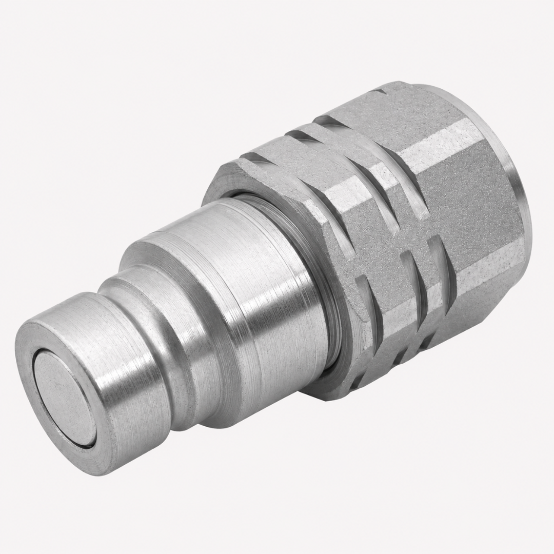 Штекер БРС Flat Face ISO 16028, внутренняя резьба NPT