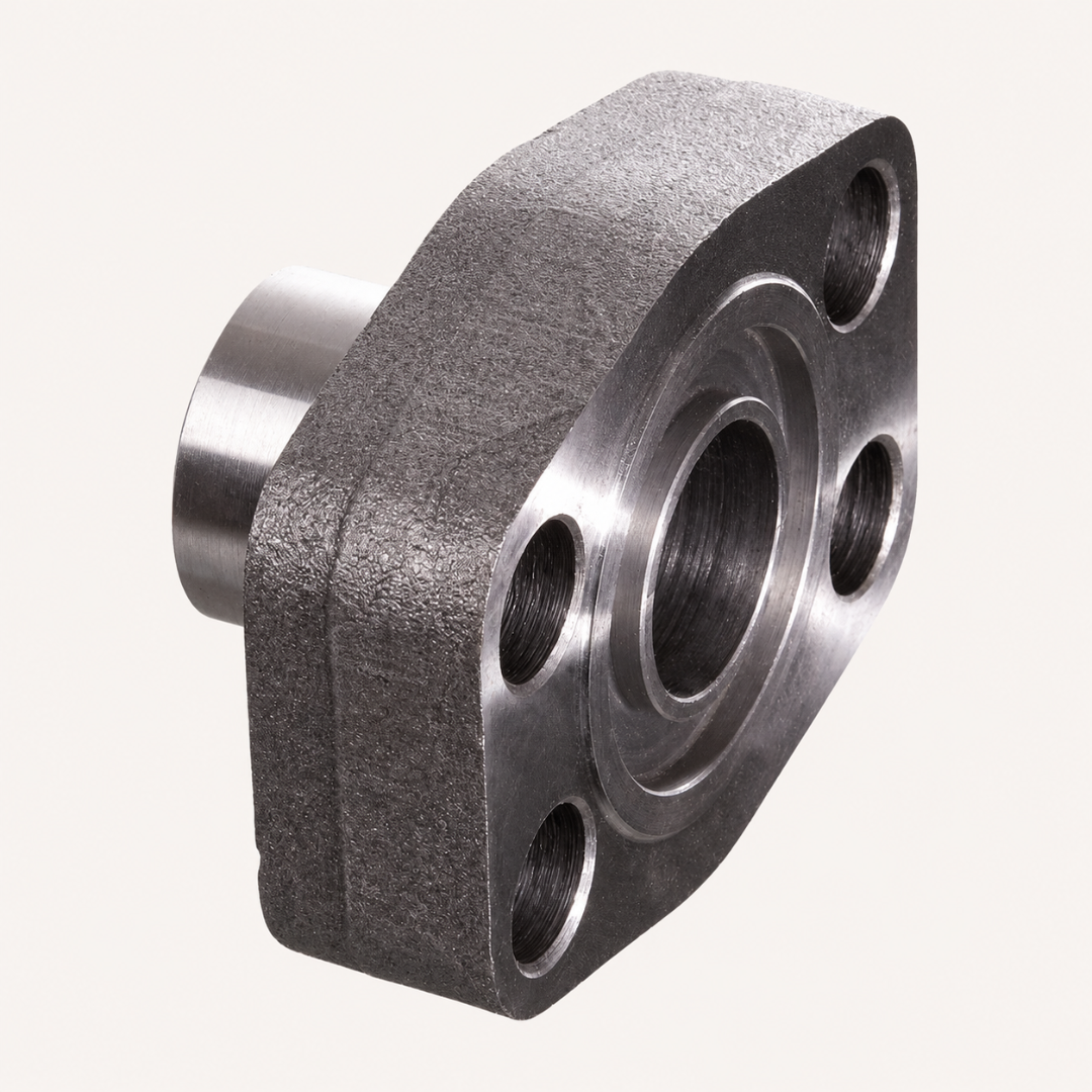 Приварной фланец SAE 3000 PSI для метрической трубы