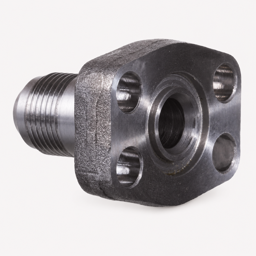 Фланец SAE 6000 PSI с наружной резьбой JIC 74°