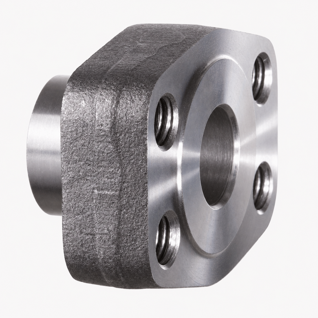 Контрфланец SAE 3000 PSI для приварки к дюймовой трубе ND40