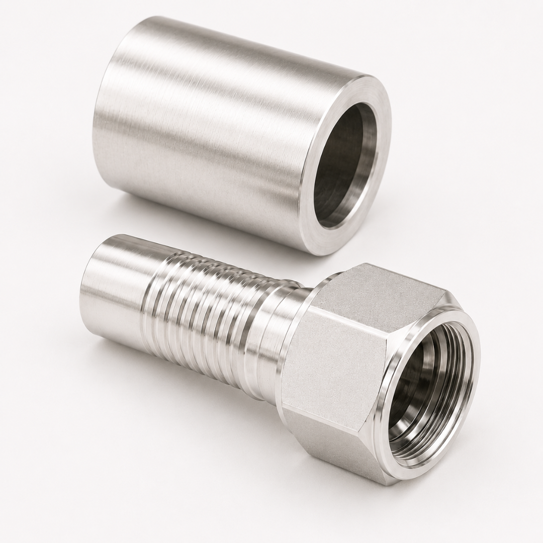 Фитинг Interlock DKOJ для рукавов 4SH, прямой