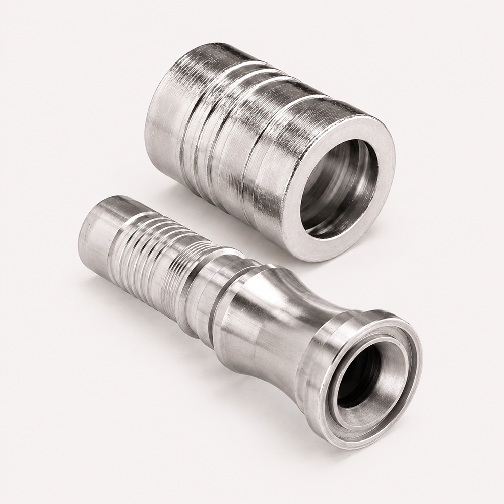 Фланцевый фитинг Interlock SFL SAE 3000 PSI для рукавов 4SH, прямой