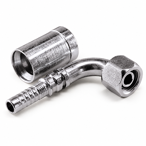 Фитинг Interlock DKOR для рукавов R13, угол 90°