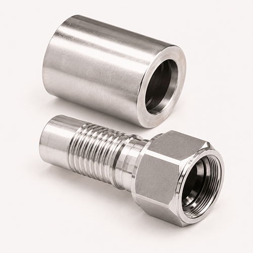 Фитинг Interlock DKOJ для рукавов R13, прямой