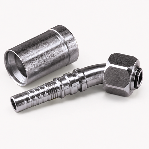 Фитинг Interlock DKOR для рукавов R15, угол 45°