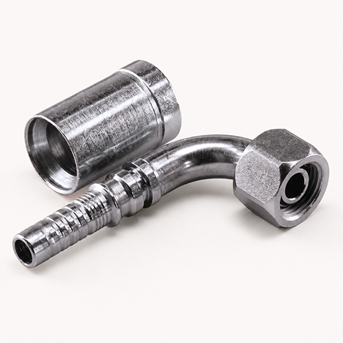 Фитинг Interlock DKOR для рукавов R15, угол 90°
