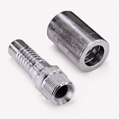 Фитинг Interlock AGN с наружной резьбой NPT для рукавов R15, прямой